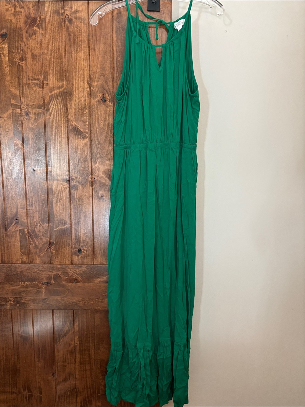 Market & Spruce Emerald Green Maxi Dress